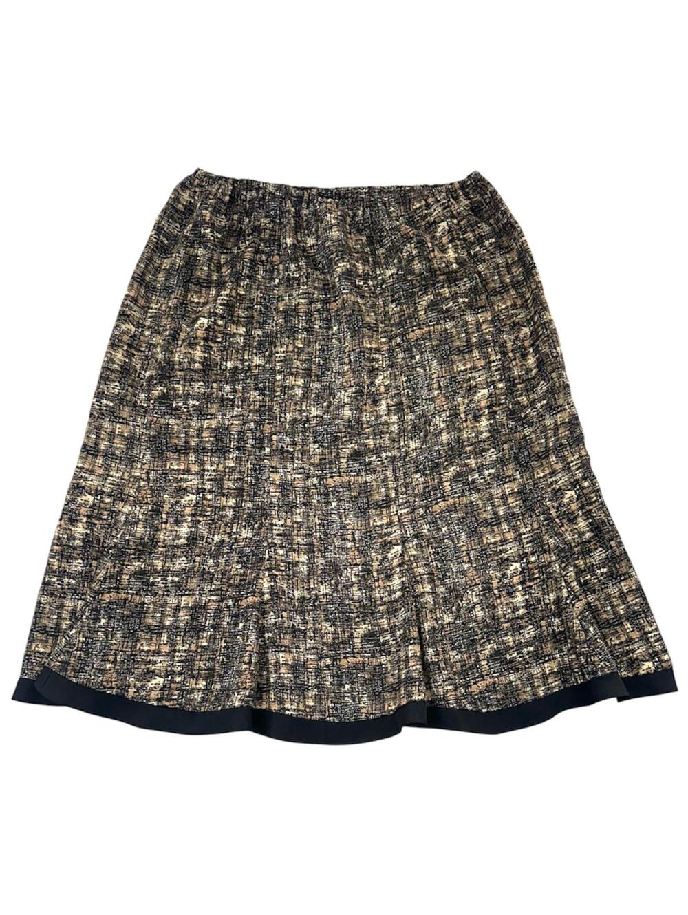 Impressionist Art Teacher Chic A Line Midi‎ Skirt